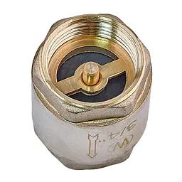 Клапан зворотній (латунь) Waterpro WP300-20 - 3/4" WP3308 - мініатюра 2