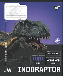 Упаковка зошитів Yes Jurassic World Strength and Power учнівський загальний 10 шт./48 кл. (767672) - мініатюра 2