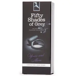 Ерекційне кільце з вібрацією Fifty Shades of Grey 5 см чорний - мініатюра 5