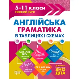 Таблиці та схеми. Англійська граматика в таблицях і схемах. 5-11 класи, до ДПА, ЗНО - Галина Погожих