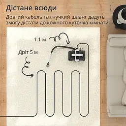 Миючий пилосос-плямовивідник Domotec MS 4415 4200W 1080 ml - мініатюра 6