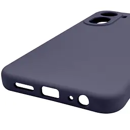 Чохол Silicone Cover Lakshmi Full Camera (AAA) для Xiaomi Redmi A7 Pro 4G / Poco C81 Темно-синій / Midnight blue - мініатюра 5
