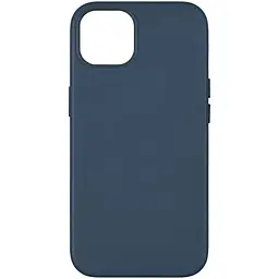 Панель-накладка MagSafe Leather Case iPhone 14 Pro Indigo Blue