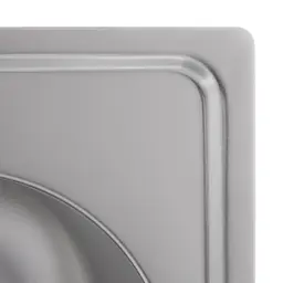 Кухонна мийка Haiba 50x47 satin HB0543, Нержавіюча сталь - мініатюра 2