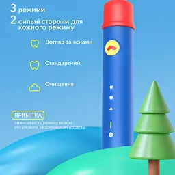 Дитяча електрична зубна щітка Bitvae Smart K7S Kids Blue - мініатюра 3