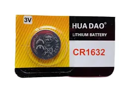 Батарейка дискова HUA DAO CR1632 3V (18590-hbr)