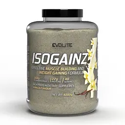 Гейнер Evolite Nutrition IsoGainz, 4 кг - Ваніль