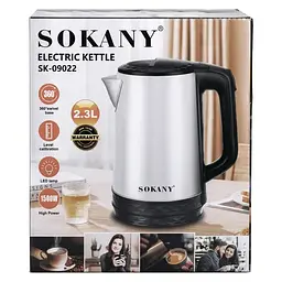 Електрочайник Sokany SK-09022 - мініатюра 8