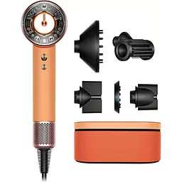 Фен Dyson Supersonic HD16 Nural Straight+Wavy Ceramic Apricot topaz (176975-01) KR [172357]