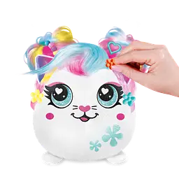 Набір DIY AIRBRUSH PLUSH - Hair'iffic "Зроби зачіску - Серденько" з іграшковим аерографом CanalToys Art.AIR040/2 - мініатюра 9