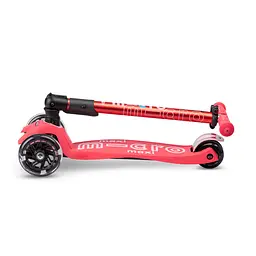Самокат Micro Maxi Deluxe Foldable LED, кораловий (MMD093) - мініатюра 6
