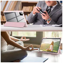 Чохол до планшета BeCover Soft Edge TPU Xiaomi Pad 7 / 7 Pro 11.2" Pink (715544) - мініатюра 8