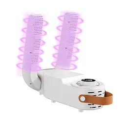 Сушарка для взуття з таймером Shoe Dryer Біла 150 Вт, складана антибактеріальна сушарка для різного взуття - мініатюра 7
