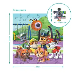 Дитячий пазл Ігровий майданчик Paw Patrol 200578, 3 в 1 - мініатюра 7