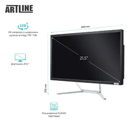 Моноблок Artline Business F27 Windows 11 Pro (F27v16Win) - мініатюра 5