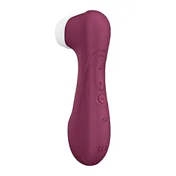 Вакуумний кліторальний стимулятор Satisfyer Pro 2 Generation 3 with Liquid Air (Bluetooth) бордовий – новий рівень задоволення - мініатюра 6