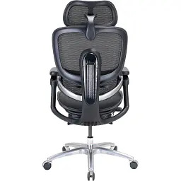 Офісне крісло Sihoo C300 LITE V2, Black, з підставкою для ног (C300-LITE-V2-B101-JT) - мініатюра 4