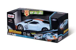Уцінка. Ігрова автомодель Maisto FORD GT, М1: 24, синій (81238 blue/orange) - мініатюра 2