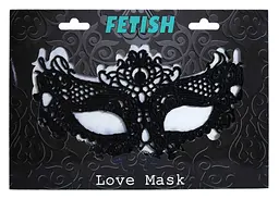 Маска на очі чорна Fetish B - Series Love Mask - мініатюра 3