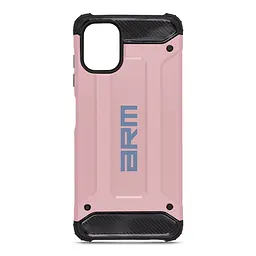 Чехол для Samsung Galaxy A06 (A065), Panzer, розовый, противоударный, бронированный, милитари, панель-накладка, защита всего корпуса, защита дисплея и камеры, термополиуретан (TPU) + поликарбонат (PC), ArmorStandart (ARM80150)