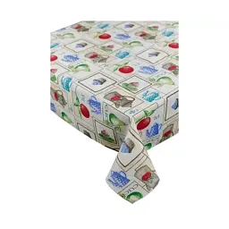 Скатертина Прованс CUPCAKE blue 120х136 (035573) - мініатюра 2