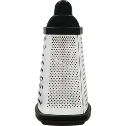 Тертка чотирьохстороння KitchenAid Universal з контейнером чорна (KQG300OSOBE) - мініатюра 4