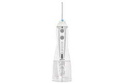 Іригатор портативний Ardesto POI-H350W для очищення зубів та ясен акумуляторний іригатор 7 насадок та 5 режимів тиску чаша 300 мл із захистом IPX7 Білий - мініатюра 4