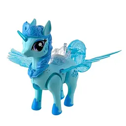 Інтерактивна іграшка Bambi Єдиноріг HJ708(Blue) музика, світло