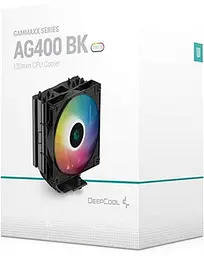Кулер процесорний Deepcool AG400 BK ARGB (R-AG400-BKANMC-G-2) - мініатюра 5