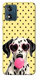 TPU чохол Demsky Pinky dolmatin для Motorola Moto E13