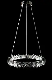 Підвісна світлодіодна люстра Splendid Ray L40802/480/1 LED, кришталь, пульт, димер, 60 W, 48 см - мініатюра 3