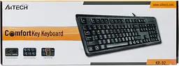 Клавіатура A4Tech KR-92 USB black - мініатюра 3