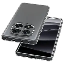 Силіконовий чохол BeCover для Xiaomi Redmi Note 14 Pro 5G Transparancy (712760) - мініатюра 3
