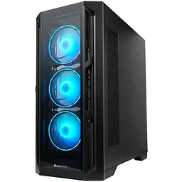 Корпус Chieftec APEX GA-01B-TG-OP 4x120mm A-RGB, USB-C, E-ATX, без Блок живлення, Чорний - мініатюра 3