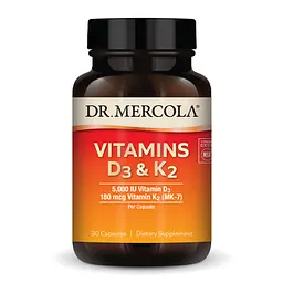 Вітамін D3 з K2 Vitamins D3 & K2 - 30 caps
