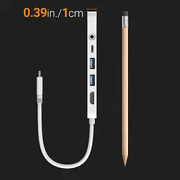 USB-Хаб j5create JCD373-N, USB Type-C 5-в-1 (JCD373-N) - мініатюра 4