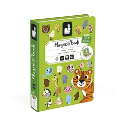 Магнітна книга Тварини 30ел Janod det0017722 - мініатюра 7