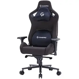 Ігрове крісло GamePro Size XL Fabric Black (GC900B) - мініатюра 3