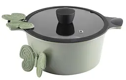 Каструля Ringel Zitrone Olive 4.2 л 24 см (RG-2108-24/OL) - мініатюра 4