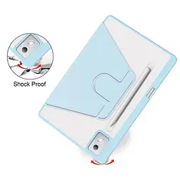 Чохол Lenovo Idea Tab Pro 12.7 2025 TPUCristal Pen holder 360 Голубий - мініатюра 6