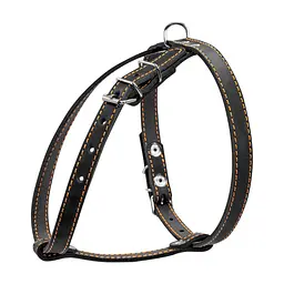 Шлея для собак Collar одинарна для малих порід Ш 14 мм А:40-48 см В:43-51 см чорна (06341) - мініатюра 2
