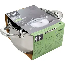 Каструля Krauff Steil зі скляною кришкою 18 см 2.5 л (26-238-074) - мініатюра 5