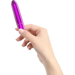 Віброкуля PowerBullet - Pretty Point Rechargeable Bullet Purple - мініатюра 3