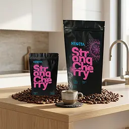 Кава в зернах NewTea Strong Cherry AA, 250 г