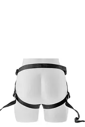 Страпон Dream Toys Blaze Harness with Dildo, 13 см (чорний) - мініатюра 4