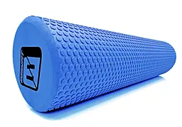 Масажний ролик EasyFit Foam Roller 60 см Синій