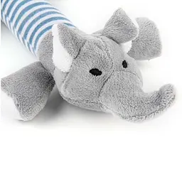 М'яка іграшка для собак Ducling, Elephant & Pig, сіра