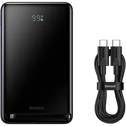 Зовнішній акумулятор Baseus Magnetic Bracket 20W 10000mAh Black PPCX000003 [87017] - мініатюра 3