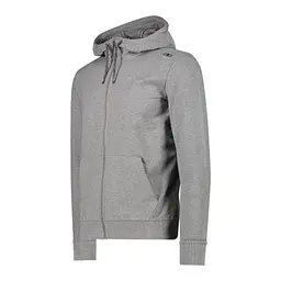 Кофта CMP Man Jacket Fix Hood 32D8077 Grey S (1097-32D8077M-19UL 46) - мініатюра 3