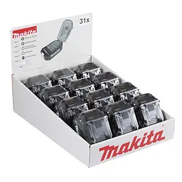 Набір біт 31 шт у вигляді акумулятора LXT Makita B-68317 (стенд 12 шт)